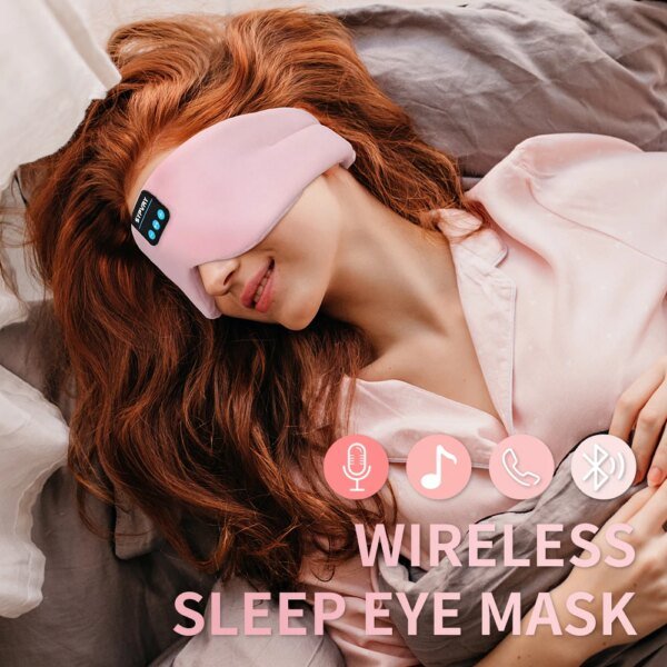 Antifaz con auriculares Bluetooth para dormir para hombres y mujeres, antifaz inalámbrico para música, ideal para quienes duermen de lado y sufren de insomnio, regalo de viaje. - Image 5