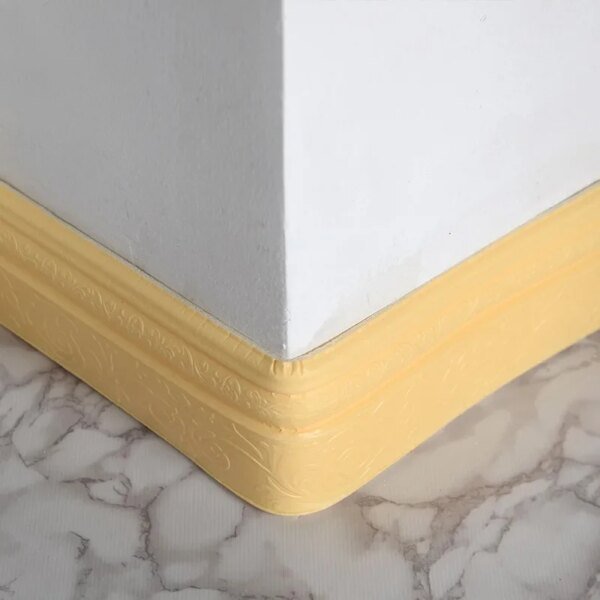 Tiras adhesivas de espuma 3D para bordes de pared, autoadhesivas, impermeables, para zócalos, papel tapiz, decoración de pared para dormitorio y hogar. - Image 3