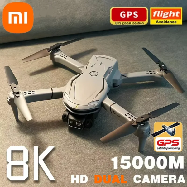 Dron XIAOMI MIJIA V88 8k 5G profesional HD con cámara dual, fotografía aérea, 15000 m, control remoto, cuadricóptero de juguete (2025)