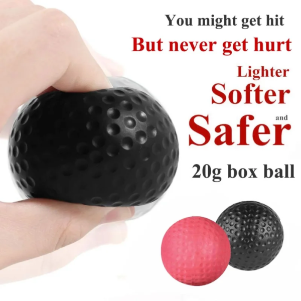 Pelota de boxeo de velocidad, de PU, montada en la cabeza, para MMA, Sanda, entrenamiento, reacción mano-ojo, saco de arena para el hogar, equipo de boxeo para fitness, gran oferta - Image 4