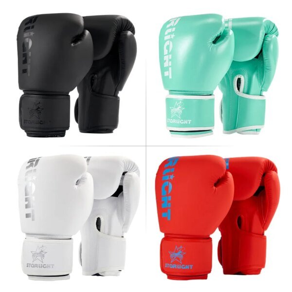 Guantes de boxeo profesionales para adultos, de 8/10/12/14/16 oz, para Sanda, Muay Thai, para entrenamiento de hombres y mujeres, saco de arena, lucha libre, MMA - Image 6