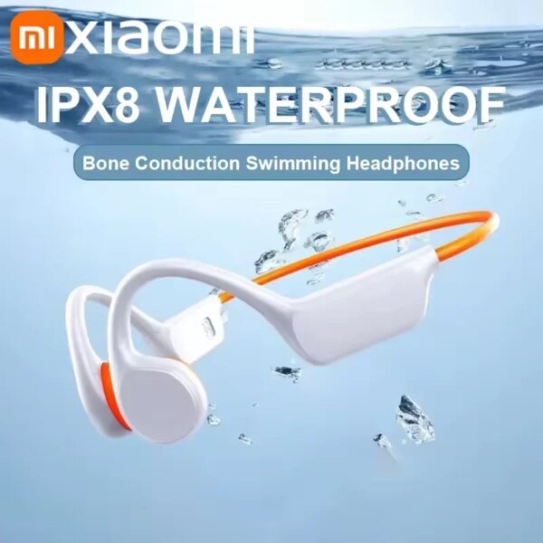 Auriculares Xiaomi IPX8 de conducción ósea, impermeables, Bluetooth 5.3, inalámbricos, con gancho para la oreja y tarjeta extraíble, deportivos para natación. - Image 3