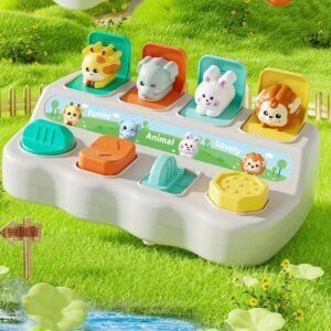 Juguetes de animales emergentes Montessori y cajas de aprendizaje que mejoran el pensamiento lógico y las habilidades motoras, adecuados para el regalo de cumpleaños de los niños.
