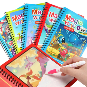 NUEVOS libros mágicos para dibujar con agua para niños, libros para colorear, juguetes para pintar, regalo de cumpleaños, Navidad y Año Nuevo para niños y niñas. NUEVO