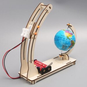 Globo terráqueo de alternancia día-noche, juguetes científicos para niños, kit de aprendizaje de física tecnológica STEM, material didáctico divertido, juguetes educativos.