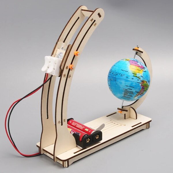 Globo terráqueo de alternancia día-noche, juguetes científicos para niños, kit de aprendizaje de física tecnológica STEM, material didáctico divertido, juguetes educativos.