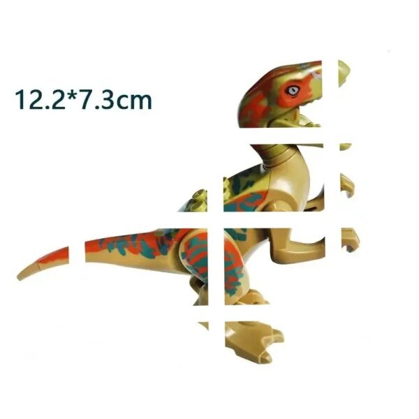 Consigue tus bloques de construcción de dinosaurios grandes - Juguete Moc - Regalos para Navidad/Halloween/Día de Acción de Gracias - Image 5