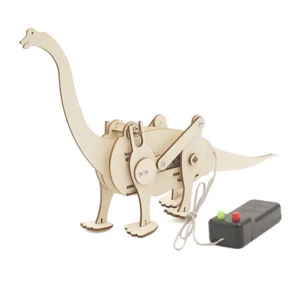 Juguetes científicos para niños, kits STEM educativos, modelo de coche de dinosaurio, tecnología, herramienta experimental, juegos de rompecabezas de madera, material escolar - Image 5