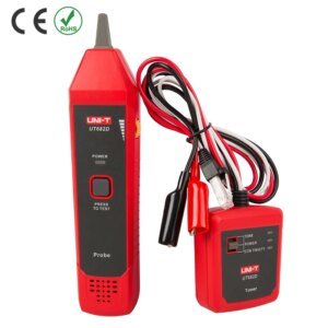 Rastreador de cables UNI-T UT682, sonda de tóner, línea telefónica, cable de red, probador de LAN Ethernet, detector de calibración, buscador de línea