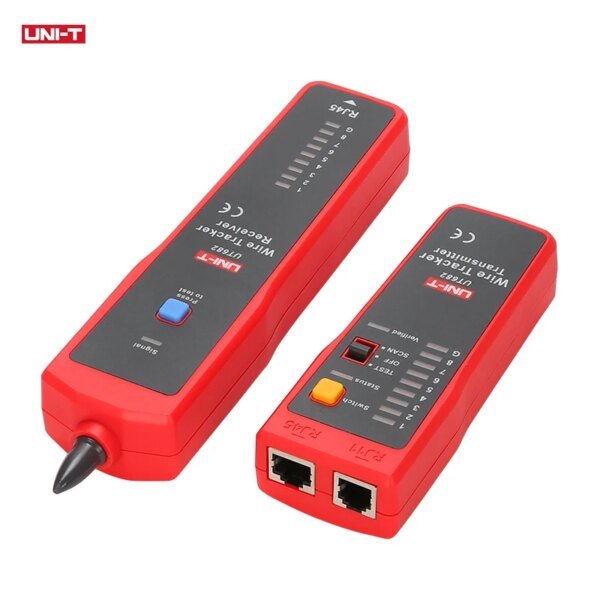 Rastreador de cables UNI-T UT682, sonda de tóner, línea telefónica, cable de red, probador de LAN Ethernet, detector de calibración, buscador de línea - Image 6