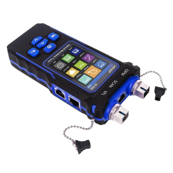 Probador de cables de red NOYAFA NF-8508, localizador de cables de red digital recargable con pantalla LCD, comprobador PoE y medidor de cables ópticos. - Image 3