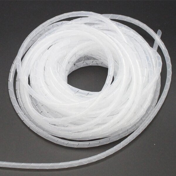 Organizador de cables en espiral flexible de 4/6/8/10/12/16 mm para cables de polietileno (PE) - Image 3