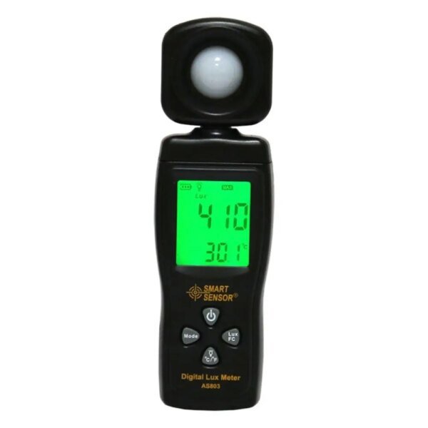Mini medidor Digital Lux de 0-200.000 Lux, sonda giratoria, pantalla LCD, probador de luminancia, iluminómetro portátil de alta precisión - Image 5