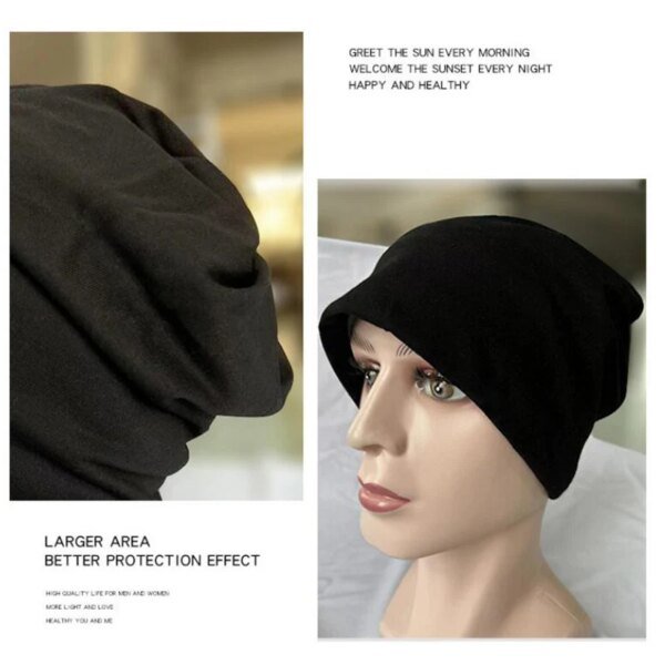 Gorro antiradiación de fibra de plata, gorro de protección EMF, gorros de protección de ondas electromagnéticas, gorros de protección Unisex RF/microondas - Image 3