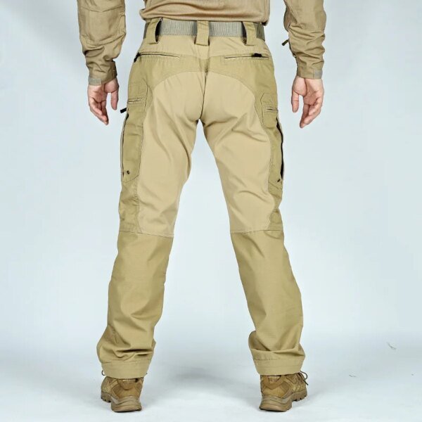 Pantalones tácticos militares, pantalones Cargo para hombre, pantalones informales impermeables para exteriores, ropa de trabajo transpirable resistente al desgaste con múltiples bolsillos - Image 3