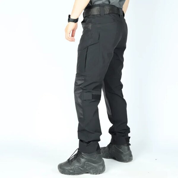 Cargo Pants Outdoor Multi-pocket Tactical Pants Ripstop Waterproof Trousers Male Wear-resistant Training Fishing Workwear Pant - Image 2
