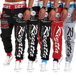 Pantalones de chándal de calle para hombre Y2K Graffti Hip Hop con cordón en la cintura pantalones de correr de ajuste relajado con bolsillos pantalones sueltos con entrepierna caída