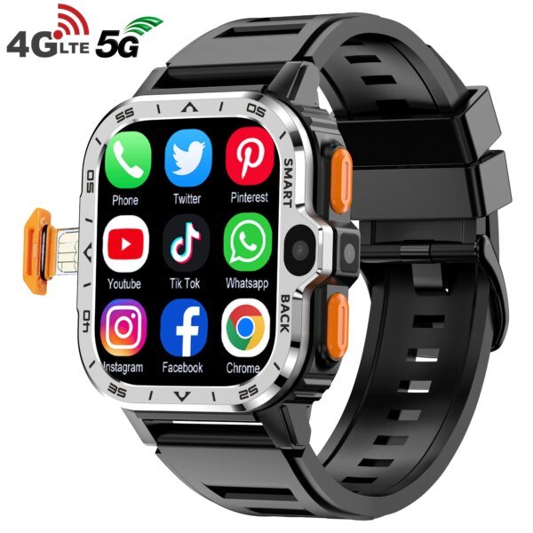 Valdus PGD Android reloj inteligente hombres GPS 16G/64G ROM almacenamiento HD Cámara Dual NFC 2G 4G tarjeta SIM WIFI acceso rápido inalámbrico por Internet