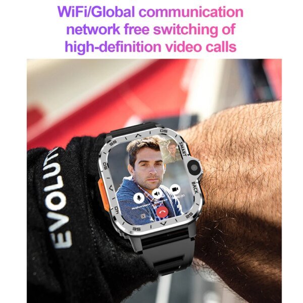 Valdus PGD Android reloj inteligente hombres GPS 16G/64G ROM almacenamiento HD Cámara Dual NFC 2G 4G tarjeta SIM WIFI acceso rápido inalámbrico por Internet - Image 4