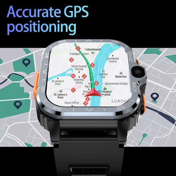 Valdus PGD Android reloj inteligente hombres GPS 16G/64G ROM almacenamiento HD Cámara Dual NFC 2G 4G tarjeta SIM WIFI acceso rápido inalámbrico por Internet - Image 5