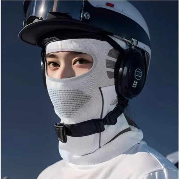 Bufanda térmica pasamontañas para hombres y mujeres, máscara facial, gorro de esquí cálido para invierno, a prueba de frío, para ciclismo, caza, cabeza, cubierta para el cuello, gorros con forro para casco - Image 2