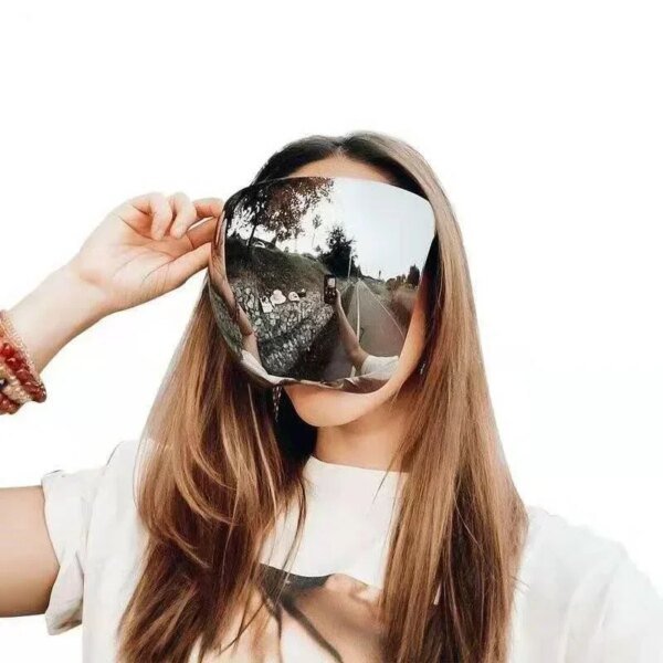 Máscara facial protectora de una pieza, gafas de sol Punk de gran tamaño resistentes a los rayos UV, gafas de sol para montar a prueba de viento y polvo, regalos - Image 2