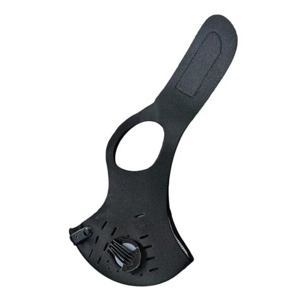 Máscara de ciclismo con filtros de 1 pieza, máscara facial transpirable para ciclismo de montaña, cubierta facial para correr y deportes a prueba de polvo - Image 2
