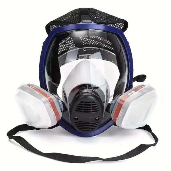 Máscara de Gas químico 6800, respirador de polvo, filtro de máscara facial antiniebla para Gas ácido Industrial, insecticida de pintura en aerosol de soldadura - Image 4