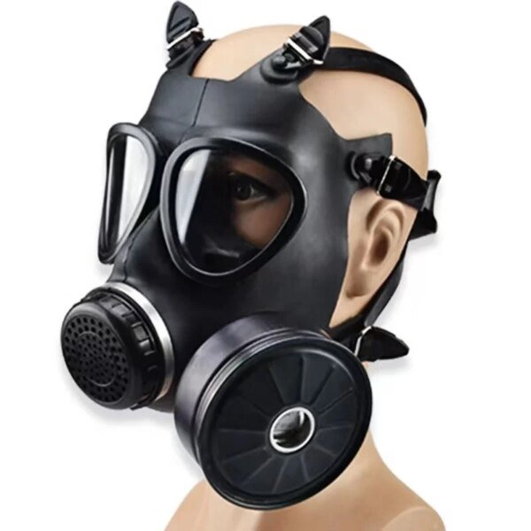 MF14/87 Máscara de gas químico Contaminación química biológica y radiactiva Máscara facial completa autocebante Máscara de gas clásica - Image 2