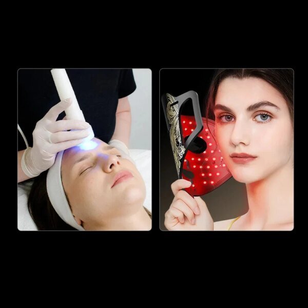Máscara de rejuvenecimiento de la piel LED, belleza, salud, antiarrugas, ilumina la luz antiacné, fototerapia, máscara Facial de silicona - Image 3