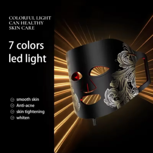 Máscara de rejuvenecimiento de la piel LED, belleza, salud, antiarrugas, ilumina la luz antiacné, fototerapia, máscara Facial de silicona