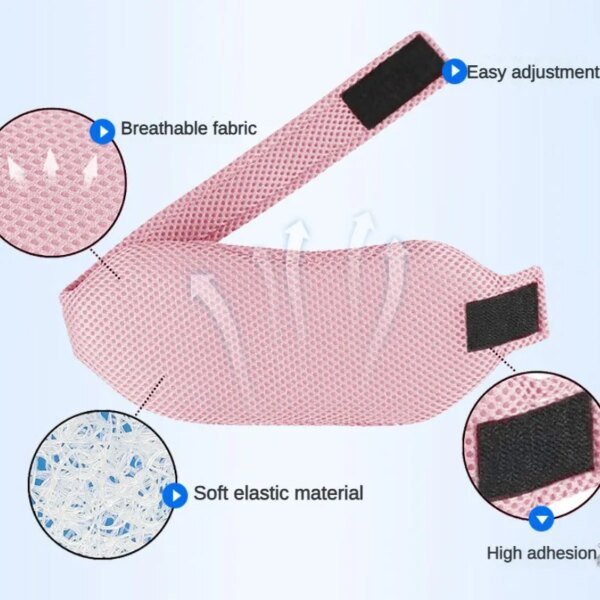 Correa ajustable antironquidos para dejar de roncar, soporte para el cuello para dormir, solución de mandíbula antiapnea, soporte para dormir, cuidado del sueño para hombres y mujeres - Image 2