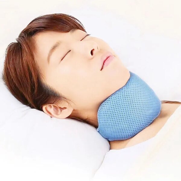 Correa ajustable antironquidos para dejar de roncar, soporte para el cuello para dormir, solución de mandíbula antiapnea, soporte para dormir, cuidado del sueño para hombres y mujeres - Image 3