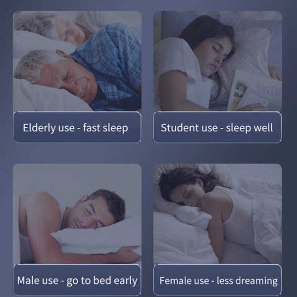 Dispositivo de ayuda para dormir CES, insomnio, ansiedad, alivio de la depresión, EMS, asistencia para el sueño, masaje de microcorriente transcraneal, hipnosis de migraña - Image 4