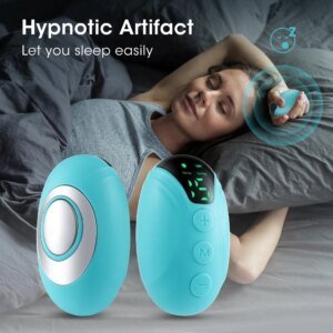 Ayuda para dormir, alivio del insomnio, microcorriente, hipnosis portátil, CES, estrés Mental, ansiedad, depresión, elimina la relajación con eslinga cerebral