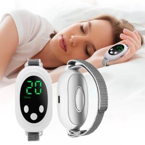 Nuevo Dispositivo de ayuda para dormir de microcorriente EMS, máquina de ayuda para dormir, instrumento para el sueño para el insomnio, estrés, ansiedad, alivio, masajeador de pulso de palma