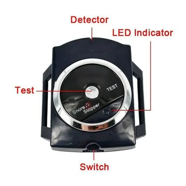 Pulsera electrónica profesional antironquidos, nueva solución de curación de cita, protector nocturno para dormir, ayuda para ronquidos, biosensor - Image 5