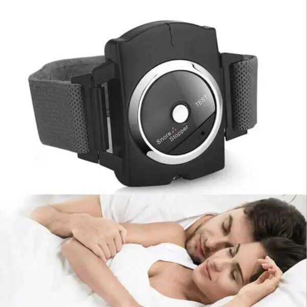 Pulsera electrónica profesional antironquidos, nueva solución de curación de cita, protector nocturno para dormir, ayuda para ronquidos, biosensor - Image 2