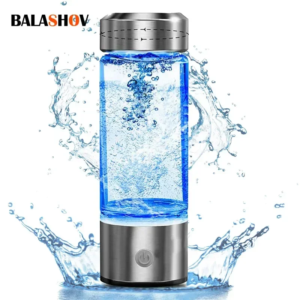 Taza de agua rica en hidrógeno, botella eléctrica portátil con generador de agua rico en hidrógeno, filtro de calidad de titanio, taza de agua para el cuidado de la salud, USB